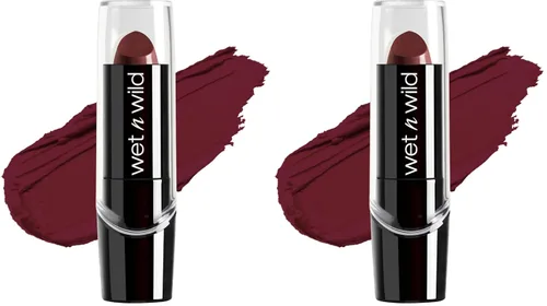 Vista 20 de wet n wild - Lápiz labial con acabado sedoso, color labial hidratante rico y acumulable, formulado con vitaminas A, E y macadamia para una Un breve