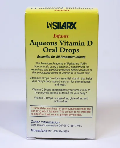 Vista 4 de Gotas acuosas de vitamina D para bebés 400UI/ml 2-Pak (2 x 1.7 fl oz)