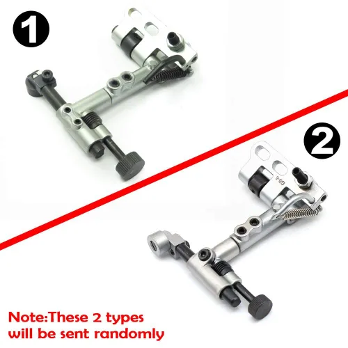 Vista 5 de Piezas de máquina de coser suspendidas regla de guía de borde colgante para modelo industrial GB-6 compatible con máquinas de coser industriales