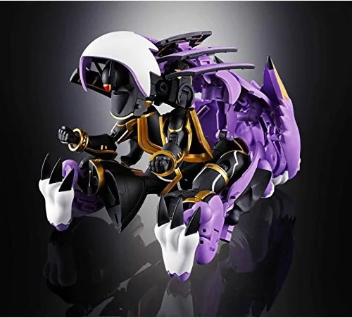 Vista 3 de Tamashii Nations Bandai Digivolving Spirits 05 Alphamon Digimon figura de acción, marrón/a (BAN23910)