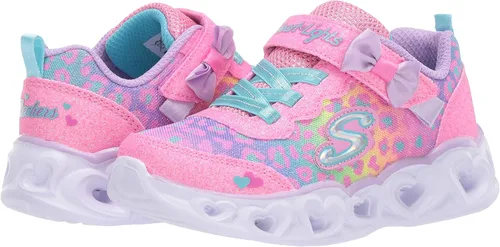 Vista 7 de Skechers Tenis unisex con luces de corazón para niños