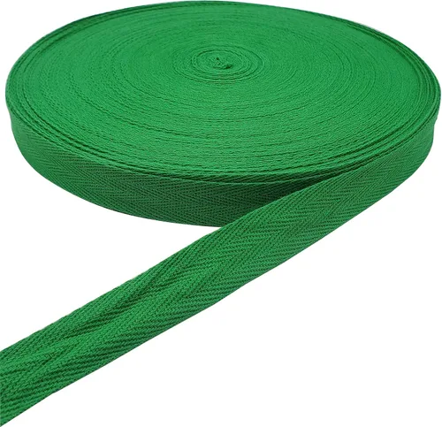Vista 8 de Cinta de espiga de 50 yardas, cinta de algodón para coser (beige, 1 pulgada) Materiales respetuosos con el medio ambiente, suaves