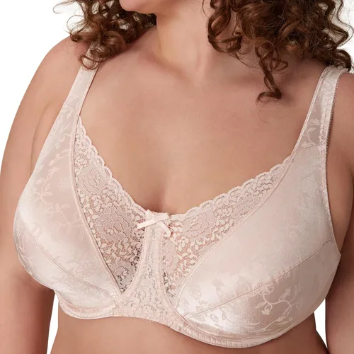 Vista 3 de Playtex Secrets Love My Curves Signature Floral Underwire - Corpiño de cobertura completa #4422