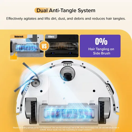 Vista 3 de Roborock Q7 M5 Robot Aspiradora y Trapeador Combo, 10,000 Pa HyperForce Succión