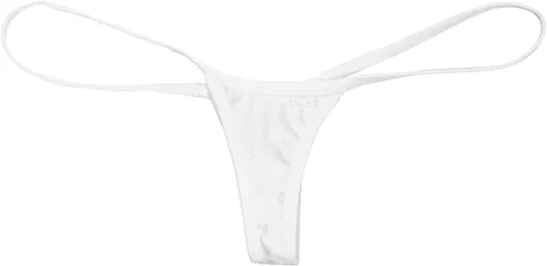 Vista 6 de Womens Stretchy Low Rise Micro Mini G-string T-back Thongs Bikini Tanga Lingerie Underwear