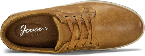 Vista 3 de Jousen Zapatos deportivos de moda para hombre, zapatos casuales retro de cuero para hombre, vestido transpirable