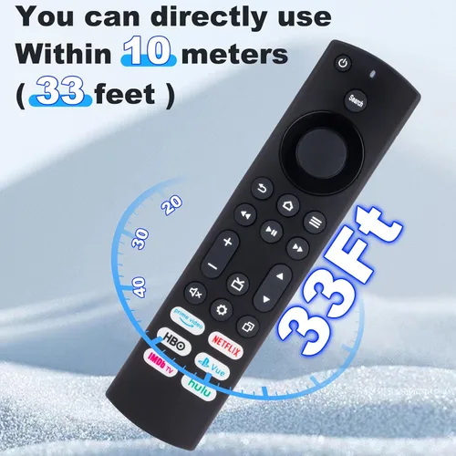 Vista 5 de Para Toshiba Insignia TV Remote Reemplazo NS-24DF310NA21 NS-24DF311SE21 NS-24DF310NA19 NS-39DF510NA19 NS-39DF310NA21. NS-RCFNA-21 NS-RCFNA-19