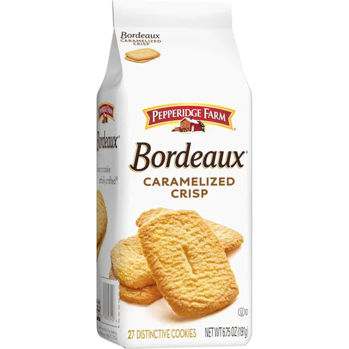 Vista 8 de Pepperidge Farm Galletas crujientes caramelizadas de Burdeos, bolsa de 6.75 onzas