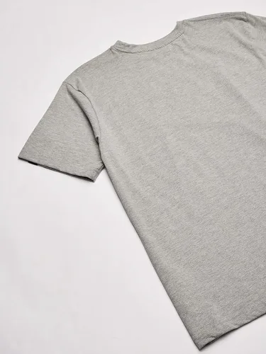 Vista 5 de Caterpillar Camiseta Tm Logo para hombre, Gris Jaspeado, XXL