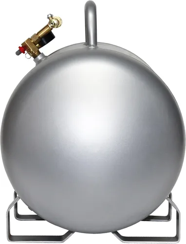 Vista 5 de California Air Tools CAT-AUX10A Tanque de aire de aluminio portátil ligero, 10 galones, color plateado