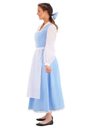 Vista 5 de Disfraz de Vestido Azul de Bella para Mujer de La Bella y la Bestia de Disney Multicolor