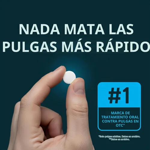 Vista 3 de Capstar (Nitenpyram) Tratamiento oral de pulgas de acción rápida para perros de 2 a 25 libras, tabletas de medicamentos recomendadas por