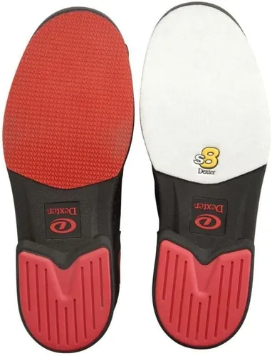 Vista 2 de Dexter Zapatos de bolos Pro BOA para hombre, color negrorojo, talla 14 M de EE. UU