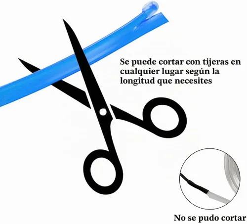 Vista 4 de Tira de luces LED de cable EL, tira de luz de neón automática USB de 10 pies/3M con borde de costura, kits de iluminación ambiental