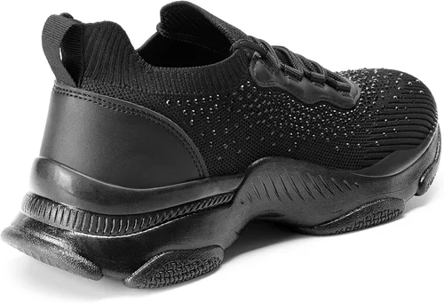 Vista 3 de DREAM PAIRS Women's Fashion Sneakers, Lightweight Arch Support Walking Shoes, Slip Resistant Beathable Knitted Workout Sport Work Casual Tennis
