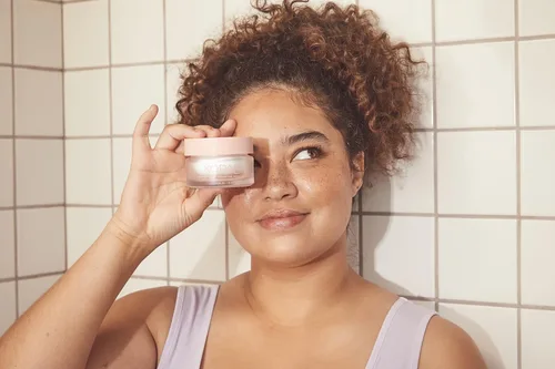 Vista 6 de Kopari Peptide Glow - Crema hidratante facial hidratante Ácido hialurónico, crema ligera de coco vegano para uso diario, piel suave, combate