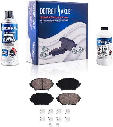Vista 142 de Detroit Axle - Pastillas de freno para Avalanche Express Suburban Savana Yukon XL 1500 Chevy Tahoe GMC Cadillac Escalade, Pastillas de freno