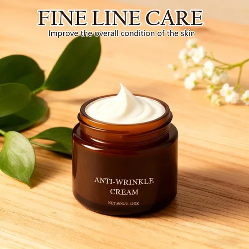 Vista 7 de Crema antiarrugas con retinol, reafirma y levanta la piel, mejora las líneas finas, restaura la elasticidad, hidratación profunda para todo