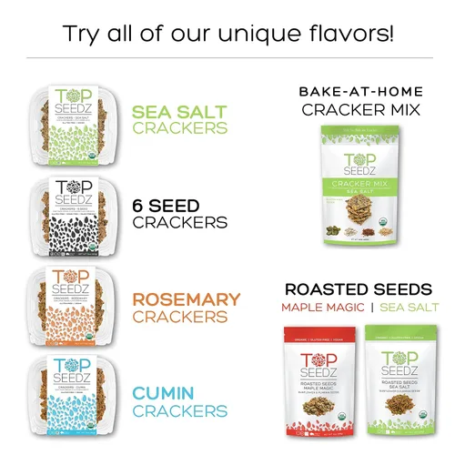 Vista 7 de Top Seedz Semillas tostadas mágicas de arce vegano sin gluten certificadas orgánicas, paquete de 2, 6 onzas, hechas de semillas de girasol