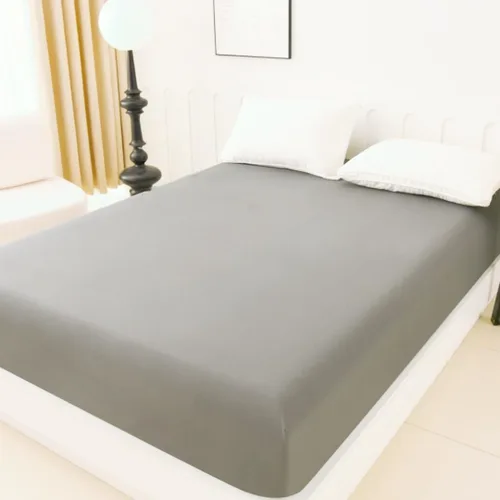 Vista 11 de JUWENIN, Sábana bajera de microfibra de calidad de lujo de 1 pieza Negro