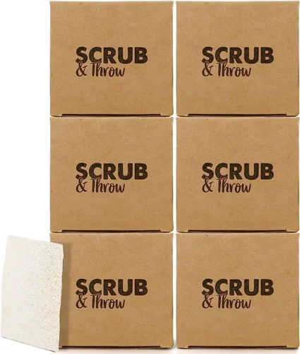 Vista 8 de XL Esponjas de lufa, compostables y certificadas por USDA