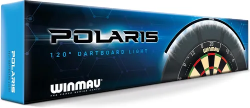 Vista 5 de Winmau Polaris - Iluminación de diana de 120 grados con abrazadera magnética (blanco cálido)