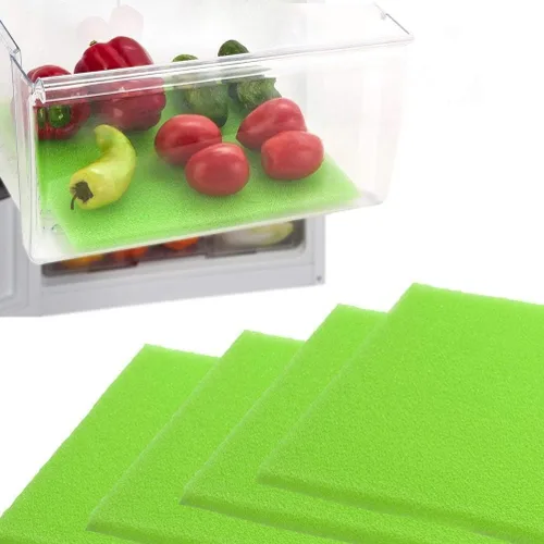 Vista 15 de Dualplex® Revestimiento extensor de vida de frutas y verduras para cajones de refrigerador, 12 x 15 pulgadas (paquete de 4) – Extiende la vida útil