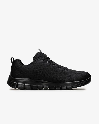 Vista 2 de Skechers Tenis deportivos bajos para mujer, color negro, 9.5, Verde