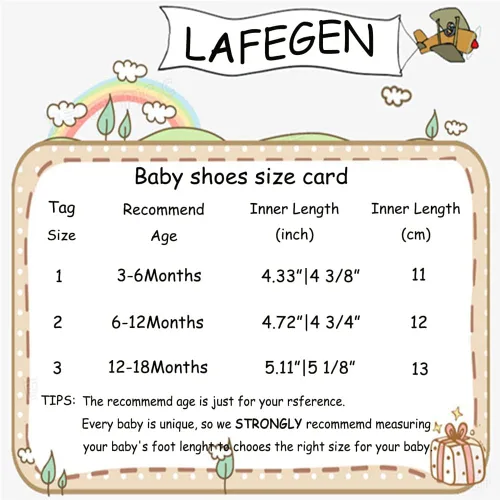 Vista 6 de LAFEGEN Zapatos de bebé para niña, antideslizantes, suela suave, de piel sintética, para bebé, Mary Jane, zapatos planos para primeros pasadores