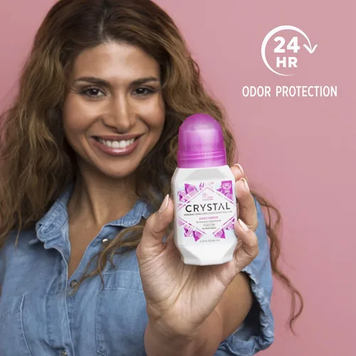 Vista 2 de Desodorante a bolilla para el cuerpo Crystal, 66,54 cc, paquete de 2