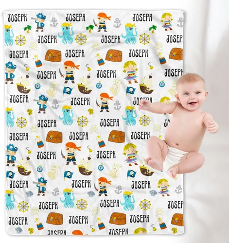 Vista 12 de YESCUSTOM Manta de forro polar de dinosaurio personalizada para niños y niñas, manta de texto personalizada para regalo de cumpleaños y ducha