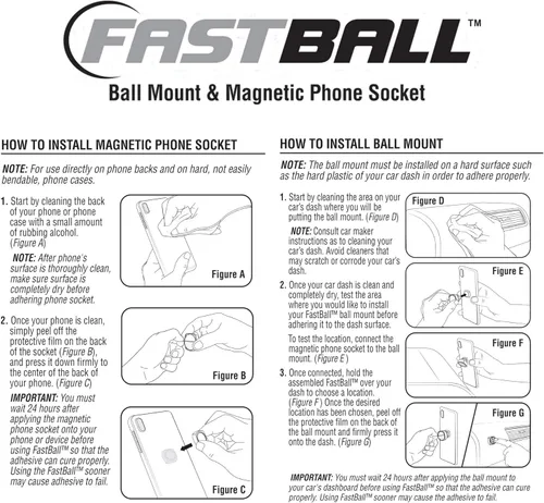 Vista 7 de BulbHead Fastball 13343ASS-12 - Soporte magnético para teléfono celular, color negro