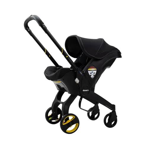 Vista 11 de Doona - Asiento de automóvil y cochecito, Azul profundo - Sistema de viaje todo en uno