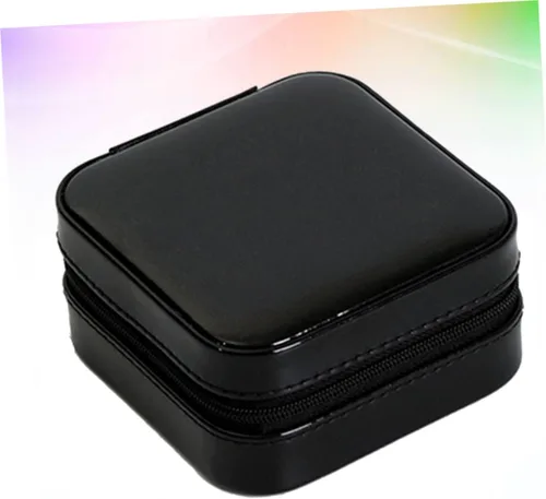 Vista 6 de VOSAREA Box Jewelry Storage Travel Cases Joyero Para Travel Jewlwery Holder Makeup Storage Organizer Pu Leather Jewelry Holder Jewelry Travel
