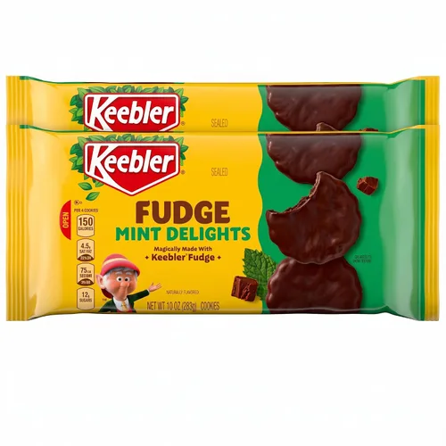 Vista 7 de Keebler Fudge Mint Delights, Galletas de Menta bañadas en Keebler Fudge, 10 oz