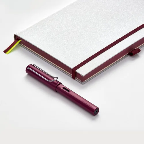 Vista 3 de Lamy AL-star - Bolígrafo estilográfico, diseño elegante, los mejores bolígrafos para escritura suave, aluminio claro, bolígrafo de punta extra fina