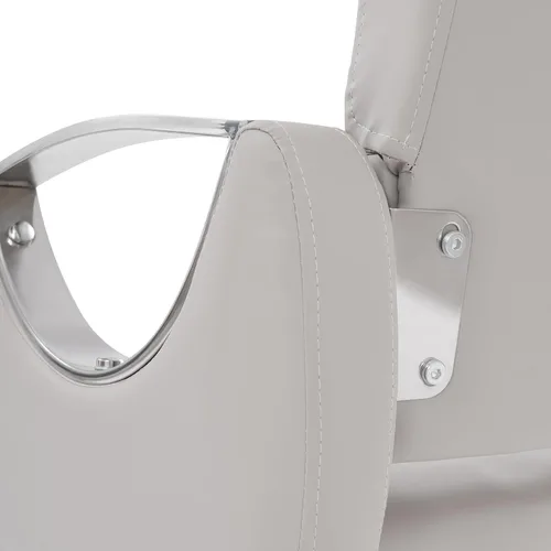 Vista 9 de Sillas de peluquería para estilistas, silla de salón hidráulica de altura ajustable, rotación de 360 grados, equipo de belleza de spa para Beige