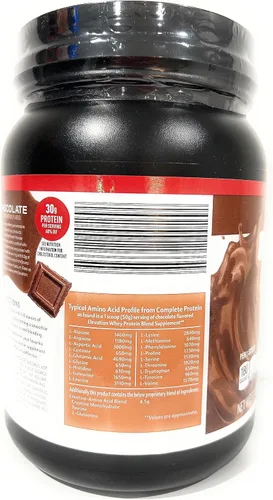 Vista 3 de Elevation Millville - Proteína en polvo de chocolate de 32 onzas, paquete de 1
