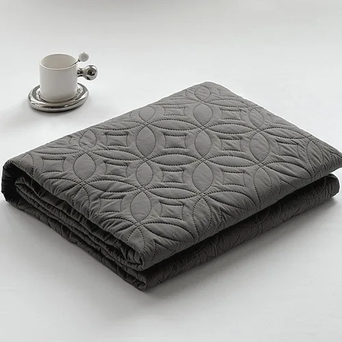 Vista 7 de FELTYBED Protector de colchón impermeable Twin de 39"x75", Funda de colchón suave Twin gris, Funda protectora acolchada de colchón transpirable