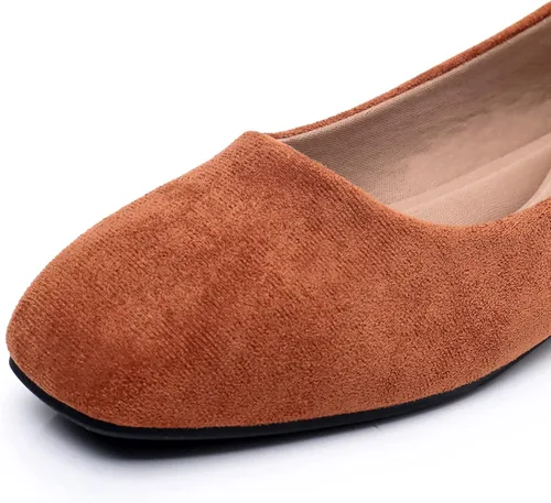 Vista 5 de VenusCelia Zapato plano con punta de baldosa para mujer