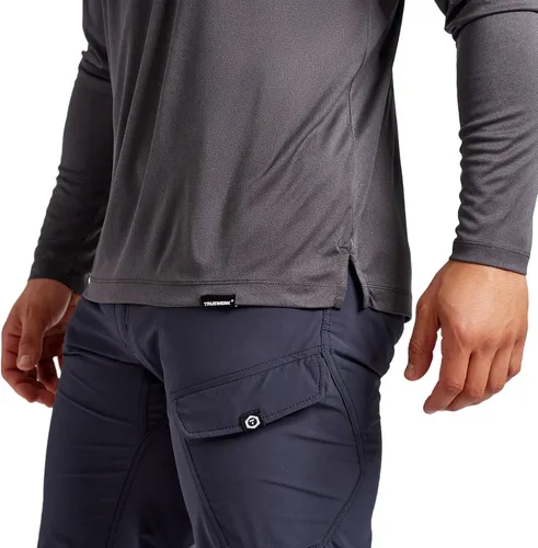 Vista 5 de TRUEWERK Sudadera con capucha B1 Sun para hombre, camisas de protección solar