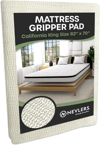 Vista 11 de Nevlers - Tapón antideslizante para colchón de 72 x 36 pulgadas, tamaño individual Customizable & Durable Open-Weave PVC Foam Design to Keep Bed