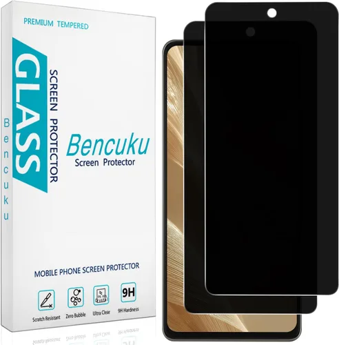 Vista 10 de Paquete de 2 protectores de pantalla de vidrio templado diseñados para Motorola Moto G Power 5G (2023), antiarañazos, sin burbujas