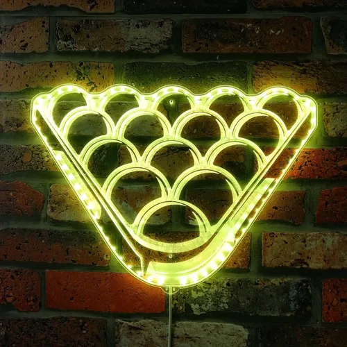 Vista 54 de ADVPRO Arcade Retro Game Classics Video Room RGB Dynamic Glam LED Sign - Forma de corte a borde - Decoración 3D inteligente - Señalización