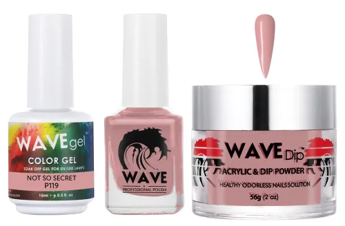 Vista 149 de WAVEGEL - Juego de gel de remojo, laca de uñas y polvo acrílico a juego - Colección Simplicity - #P109 Blizzard