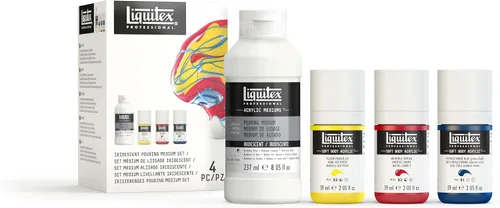 Vista 10 de Liquitex Profesional Acrílico textil, fluido de secado lento, efecto retardante