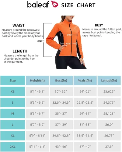 Vista 6 de BALEAF Chaqueta térmica de invierno para mujer, resistente al viento, al agua, softshell y clima frío, para correr, abrigada