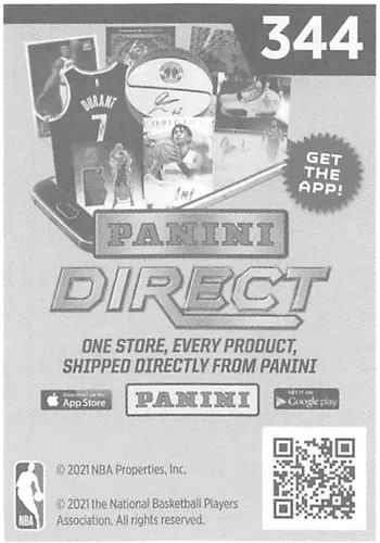 Vista 2 de 2020-21 Panini Stickers #344 John Wall Official NBA Basketball Album Sticker Measuring 2.75 inch tall X 2 inches wide in Raw (NM or Better Condition)
