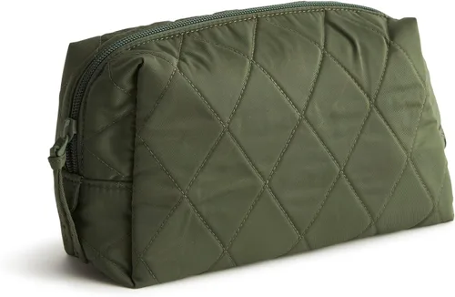 Vista 11 de Vera Bradley Organizador de Maquillaje para Mujer, de Twill de Alto Rendimiento, Mediano, Negro, Tamaño único