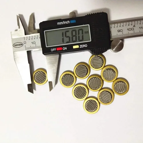 Vista 3 de A67999-065 Conjunto de discos de filtro de servoválvula de mercado de accesorios (10 unidades, 65 micras)